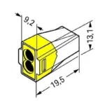 WAGO 773-162 Junction Box Push Wire Connector - Image 2