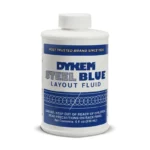 Dykem 80400 8oz. Steel Blue Layout Fluid – Industrial Metal Marking, Fast-Dry