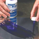 Dykem 80400 8oz. Steel Blue Layout Fluid – Industrial Metal Marking, Fast-Dry - Image 2