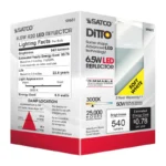 Satco S9631 6.5 Watt; LED R20; 3000K; 107 deg. Beam Angle; Medium base; 120 Volt; Dimmable - Image 3