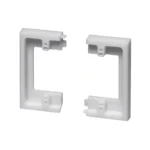 Arlington BES2 Non-Metallic Shallow Box Extender - 2 Gang
