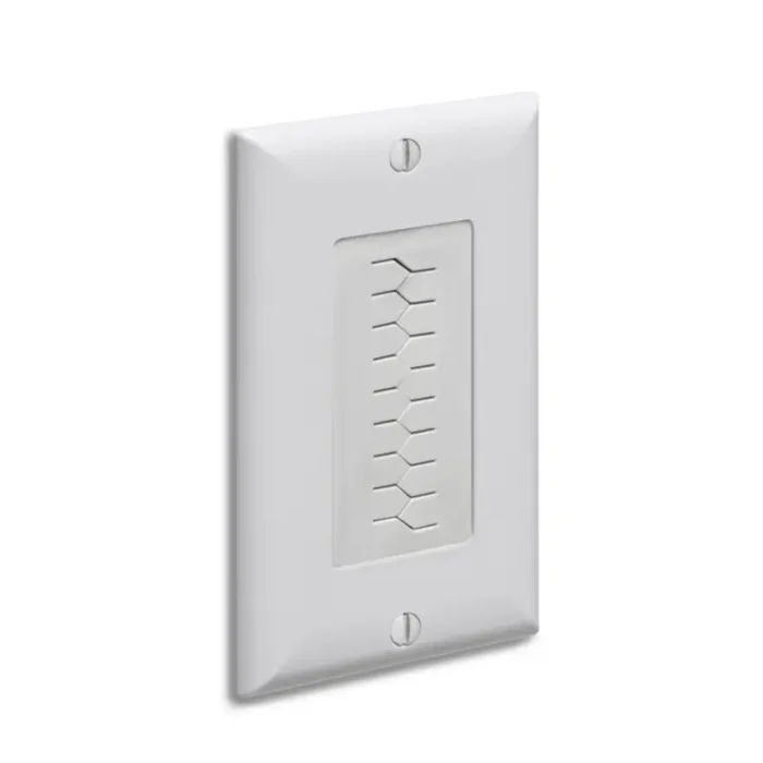 Arlington CED130WP Cable Entry Device with Slotted Cover - 1 Gang - Image 1
