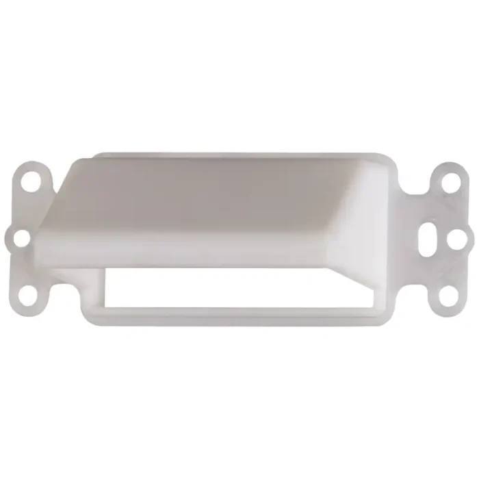 Arlington CEDH1 Horizontal Reversible Low-Voltage Cable Entrance Plate - 1 Gang - Image 1