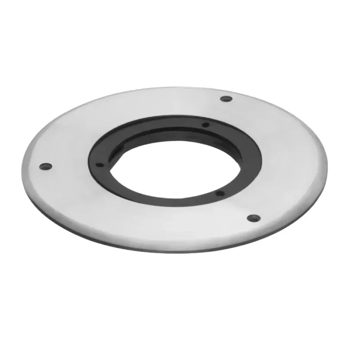 Arlington FLB3570NL Oversized Carpet Ring for Round Cut-In Floor Box Kit -Nickel - Image 1