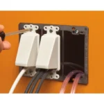 Arlington CED1 Reversible Low-Voltage Cable Entrance Plate - 1 Gang - Image 2