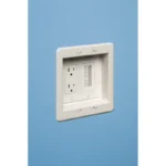 Arlington CED135 Cable Entry Device with Brush-style Opening - 1 Gang - Image 2