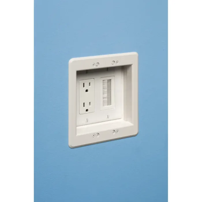 Arlington CED135 Cable Entry Device with Brush-style Opening - 1 Gang - Image 2