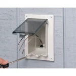 Arlington DBVR1CGC Low Profile InBox® for Flat Surface (Retrofit) with grounding clip - Image 2