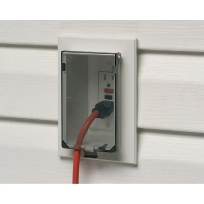 Arlington DBVS1CGC 1-Gang Low Profile InBox with Grounding Clip - Image 3