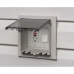 Arlington DBVS2CGC Two-Gang Low Profile InBox with grounding clip - Image 2