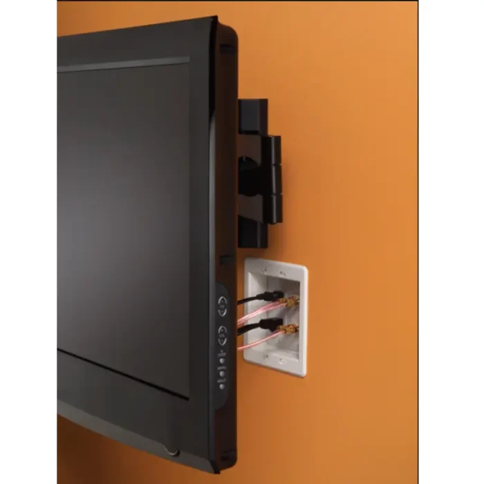 Arlington DVFR2WGC 2-Gang Recessed Indoor InBox with Grounding Clip - Image 2