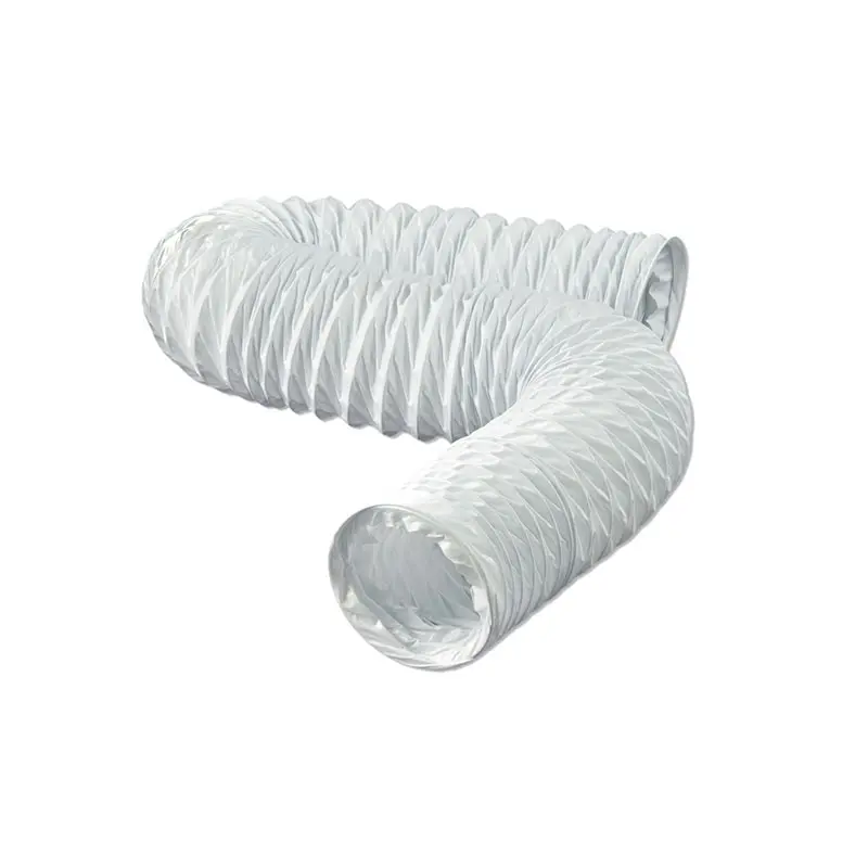Dundas Jafine FD350E Flexible White Vinyl Duct - 3 x 50' Dundas Jafine FD350E Flexible White Vinyl Duct - 3" x 50' - Image 1