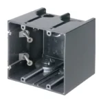 Arlington F102GC Screw-On Non-Metallic Vapor Box for Devices with Grounding Clip