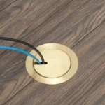Arlington FLBC4580MB Brass InBox Recessed Receptacle Cover Kit - Image 4