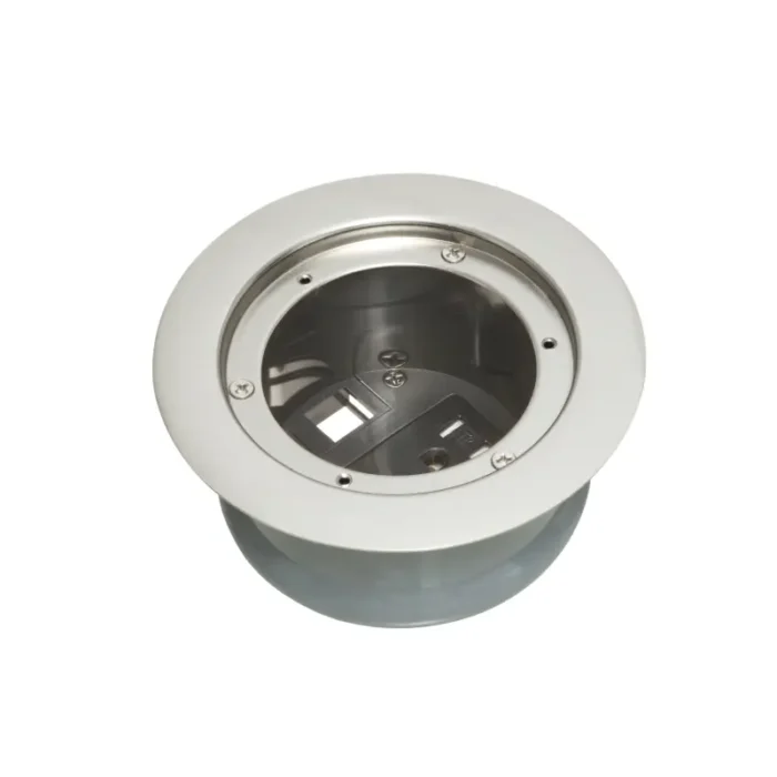 Arlington FLBC4580NL Nickel InBox Recessed Receptacle Cover Kit - Image 2