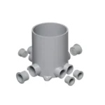 Arlington FLBC500 5.5 Inch Concrete Floor Box Kit,  Heavy Duty Plastic - Image 2
