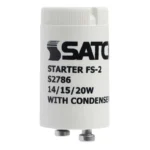 Satco FS-2 Fluorescent Starter - 2-Pin - Compatible with 14W/15W/20W Lamps