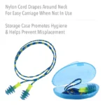 Honeywell Howard Leight RTS-FUS30-HP Fusion Tapered TPE Corded Earplugs, 10 Pairs - Image 3
