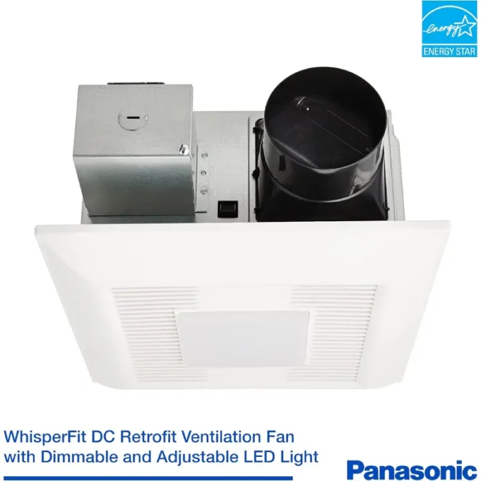 Panasonic FV-0511VFL1K WhisperFit LED & Colour Temp  (50-80-110 CFM) - Image 2