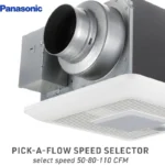 Panasonic FV-0511VQCL1 WhisperSense LED & Humidity Exhaust Fan - Image 2