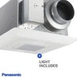 Panasonic FV-0511VQL1 WhisperCeiling LED Exhaust Fan (50-80-110 CFM) - Image 3