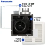 Panasonic FV-0511VQL1 WhisperCeiling LED Exhaust Fan (50-80-110 CFM) - Image 4