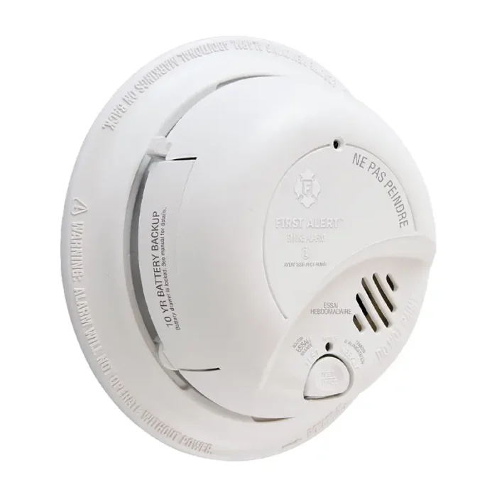 First Alert 9120BA Hardwired Ionization Smoke Alarm with Battery Backup - Image 1