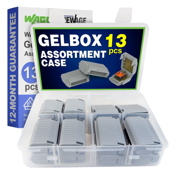 WAGO 13pc Gelbox for 221 and 2773 Series Connectors Assortment - Image 1