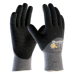 PIP Safety ATG 34-845 MaxiFlex Seamless Knit Nylon Glove with Nitrile Coated MicroFoam Grip on Palm, Fingers & Knuckles, Micro Dot Palm  - Size 10 - XL - 12 Pairs