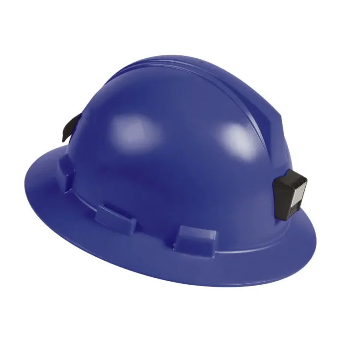PIP Dynamic HP1041R-MLB-71 Annapurna Full Brim Hard Hat with Miner's Lamp Bracket and Ratchet Suspension - Steel Blue - Image 1