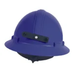PIP Dynamic HP1041R-MLB-71 Annapurna Full Brim Hard Hat with Miner's Lamp Bracket and Ratchet Suspension - Steel Blue - Image 2