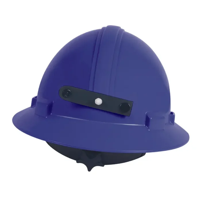 PIP Dynamic HP1041R-MLB-71 Annapurna Full Brim Hard Hat with Miner's Lamp Bracket and Ratchet Suspension - Steel Blue - Image 2