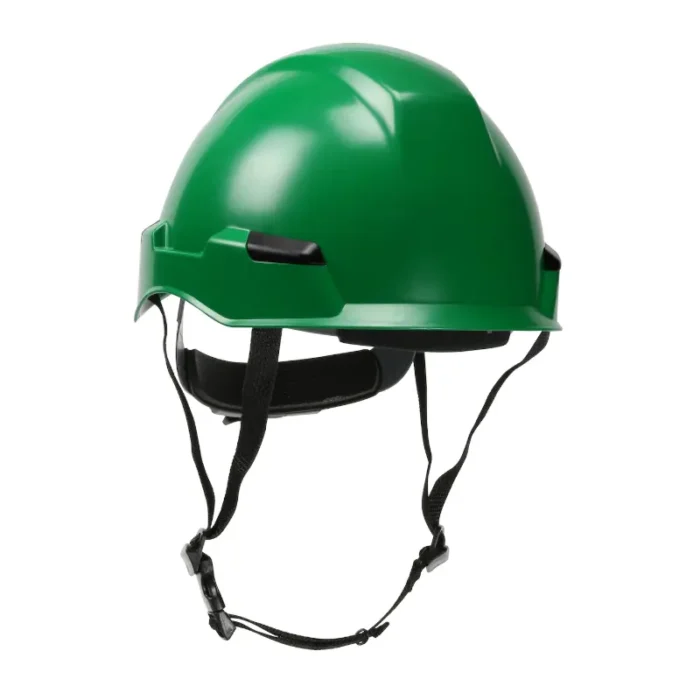 PIP Dynamic HP142R-04 Rocky Type 2 Industrial Climbing Helmet with High Density Foam and Ratchet Adjustment - Dark Green - Image 1