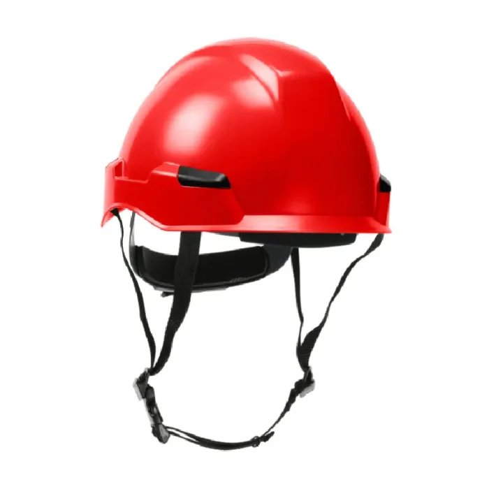 PIP Dynamic HP142R-15 Rocky Type 2 Industrial Climbing Helmet with High Density Foam and Ratchet Adjustment - Red - Image 1