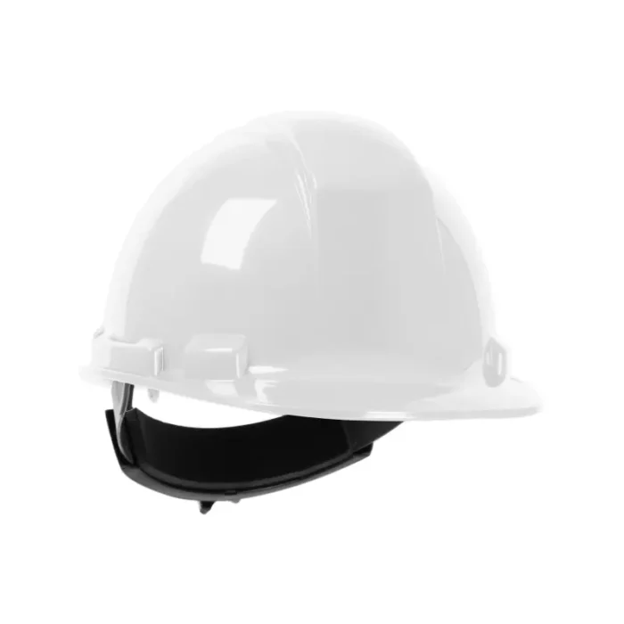 PIP Dynamic HP241R-01 Whistler Cap Style Hard Hat, Rachet Adjustment - White - Image 1