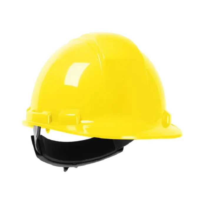 PIP Dynamic HP241R-02 Whistler Cap Style Hard Hat, Rachet Adjustment - Yellow - Image 1