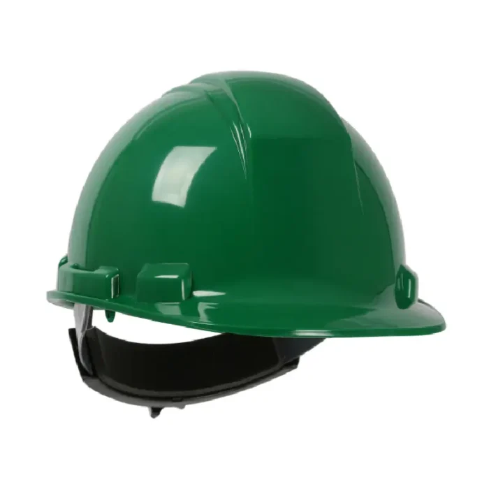 PIP Dynamic HP241R-04 Whistler Cap Style Hard Hat, Rachet Adjustment - Dark Green - Image 1