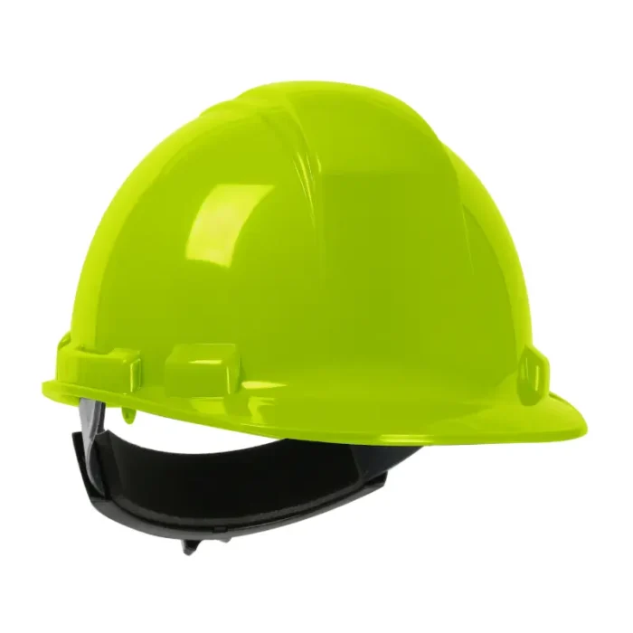 PIP Dynamic HP241R-44 Whistler Cap Style Hard Hat, Rachet Adjustment -  Hi-Vis Yellow - Image 1