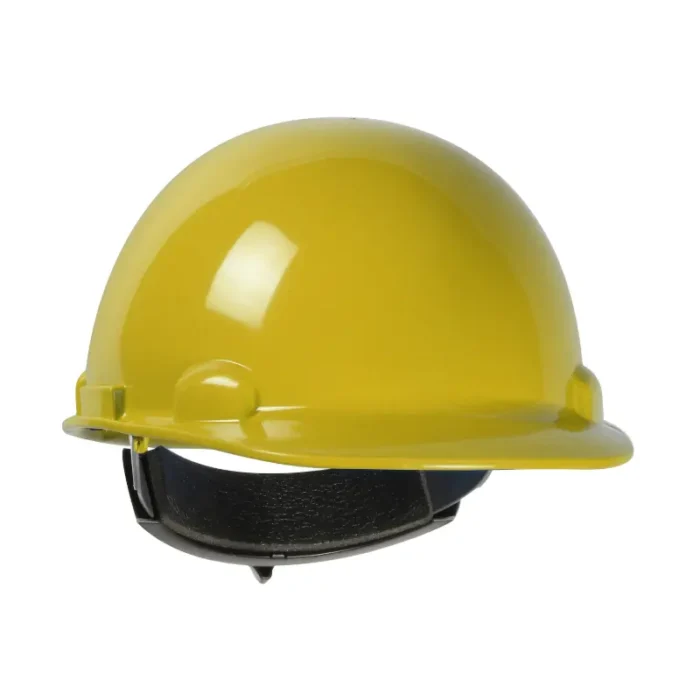 PIP Dynamic HP341R-02 Dom Cap Style Smooth Dome Hard Hat, Rachet Adjustment - Yellow - Image 1