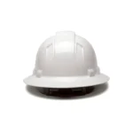 Pyramex HP54111 Ridgeline Full Brim Hard Hat 4 Point Ratchet Suspension, Black - Image 4