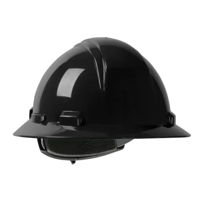 PIP Dynamic HP641R-11 Kilimanjaro Full Brim Hard Hat, Ratchet Adjustment - Black - Image 1
