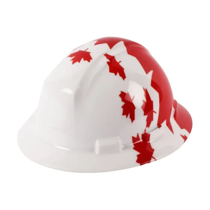 PIP Dynamic HP641R-MPL-01 Kilimanjaro Full Brim Hard Hat, Ratchet Adjustment - Maple Leaf Wrap - Image 1