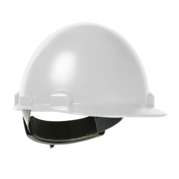 PIP Dynamic HP841R-01 Stromboli Cap Style Smooth Dome Hard Hat Ratchet Adjustment - White - Image 1