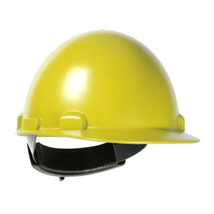 PIP Dynamic HP842R-02 Stromboli Cap Style Type 2 Smooth Dome Hard Hat Ratchet Adjustment - Yellow - Image 1