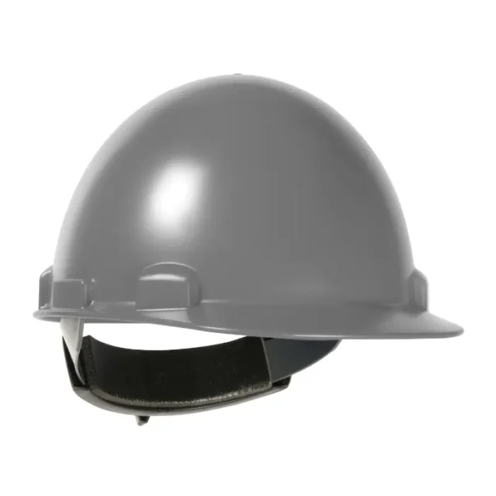 PIP Dynamic HP842R-09 Stromboli Cap Style Type 2 Smooth Dome Hard Hat Ratchet Adjustment - Gray - Image 1