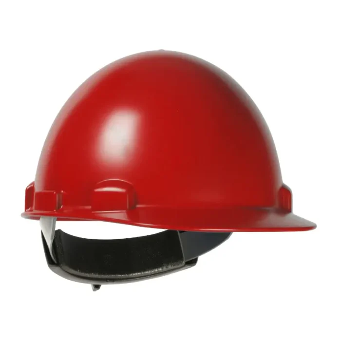 PIP Dynamic HP842R-15 Stromboli Cap Style Type 2 Smooth Dome Hard Hat Ratchet Adjustment - Red - Image 1