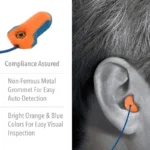 Honeywell Howard Leight LT-30 Laser Trak Detectable Disposable Foam Earplugs, 100 Pairs - Image 3