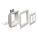 Arlington LVU2W Recessed Low-Voltage Mounting Bracket
