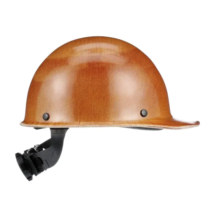 MSA 475405 Skullgard Protective Cap Natural Tan - w/ Fas-Trac III Suspension, Large - Image 1
