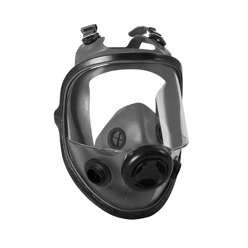 N54001 Honeywell North 54001 Full Facepiece Respirator with Dual Cartridge Connectors - Medium/Large - Image 1